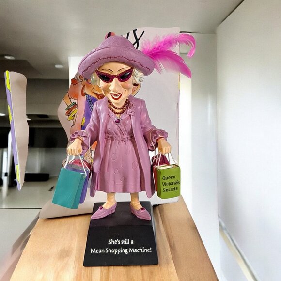 Biddy’s Mean Shopping Machine Figure 2005 Westland Giftware Figurine - Picture 2 of 16